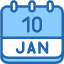 calendar-january-ten-date-monthly-time-and-month-schedule-icon