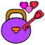 valentine-love-padlock-icon