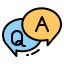 question-answers-q-a-doubt-speech-icon