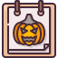halloween-october-event-schedule-pumpkin-day-calendar-time-icon
