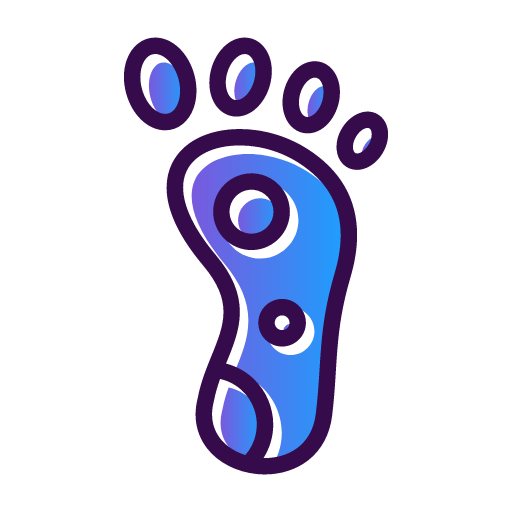 barefoot icon, care icon, foot icon, massage icon, reflexology icon ...