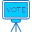 board-election-politics-sign-vote-icon