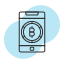 mobile-bitcoin-cell-iphone-device-crypto-cryptocurrency-icon-vector-design-icons-icon