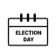 line-vote-politics-election-icon