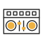 console-design-dj-mixer-music-producstion-sound-studio-icon