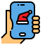 smartphone-xmas-christmas-message-hand-icon