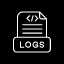 file-log-logging-logs-plain-text-records-icon