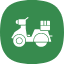 call-delivery-fast-food-motorcycle-restaurant-scooter-serve-icon