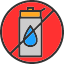 no-liquids-liquid-water-transportation-signaling-icon