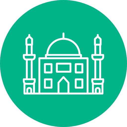 mosque icon, building icon, islamic icon, masjid icon, religion icon