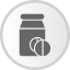 bottle-care-container-jar-linear-logo-icon