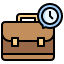 reminder-and-to-do-filloutline-work-time-briefcase-professions-jobs-icon