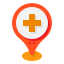 hospital-medical-map-pin-location-icon