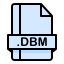 dbm-file-format-extension-document-icon