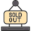 sold-out-of-stock-signaling-commerce-signboard-shopping-bag-icon