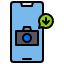 download-photo-smartphone-icon