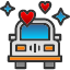 car-engagement-heart-love-mariage-transportation-wedding-icon