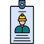 id-card-employee-identity-profile-job-work-icon-icon