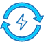 ecologic-electric-energy-renewable-sustainable-charge-icon