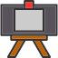 canvas-and-easel-landscape-painting-photograph-icon