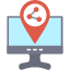 lcd-shared-location-mark-map-marker-icon