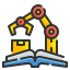 knowlegde-smart-industry-manufacture-innovation-robotic-book-icon