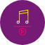 music-sound-melody-rhythm-genre-lyrics-instrument-band-icon-vector-design-icons-icon