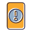 yellow-card-a-rectangular-with-background-and-white-horizontal-stripe-symbolizing-warning-icon