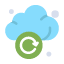 cloud-refresh-storage-technology-icon