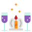 candle-dinner-drink-celebrate-restaurant-icon