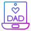 laptop-father-day-father-day-happy-family-dady-love-dad-life-gentle-man-parenting-event-male-icon