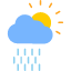 weather-climate-cloudy-forecast-lining-silver-sun-icon