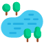 lake-lagoon-pond-water-environment-icon