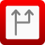 road-split-direction-left-right-sign-signboard-icon