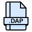 dap-file-format-extension-document-icon