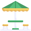 table-outdoor-umbrella-market-chair-icon