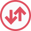 arrow-direction-down-pointer-up-icon