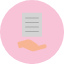 hand-document-paper-report-icon