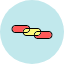 chain-supply-link-reaction-store-management-drive-game-pattern-necklace-design-icon-icon