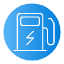 station-electric-charger-recycle-ecology-icon