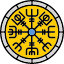 runes-alphabeancient-circle-germanic-logo-symbole-icon