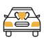 automobile-couple-happy-honeymoon-just-married-car-newlywed-wedding-icon