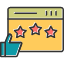 reviewcomment-feedback-good-positive-recall-review-thumbs-up-icon-icon
