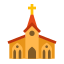 church-christmas-icon