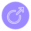 arrow-arrows-direction-circle-up-right-icon