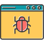 web-bug-function-malware-page-icon-cyber-security-icon