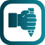 hand-and-pencil-about-us-business-finance-skills-tools-icon