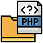coding-filloutline-php-files-folders-format-file-extension-icon