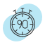 full-time-an-image-of-a-clock-or-stopwatch-indicating-the-end-icon