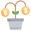dismissal-flaticon-low-investment-plant-money-icon